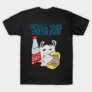 From The Streets! Garbage Gang From The Block Day Version T-Shirt